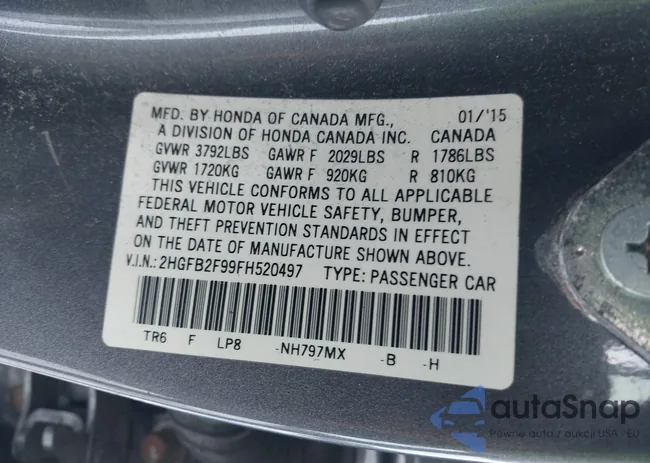 2HGFB2F99FH520497: 44185738