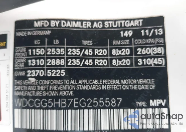 WDCGG5HB7EG255587: 44185792