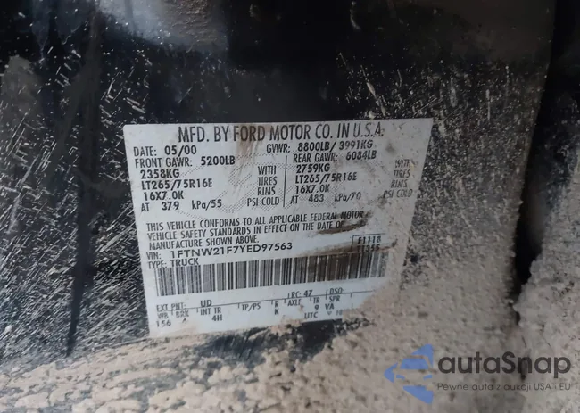 1FTNW21F7YED97563: 44185932