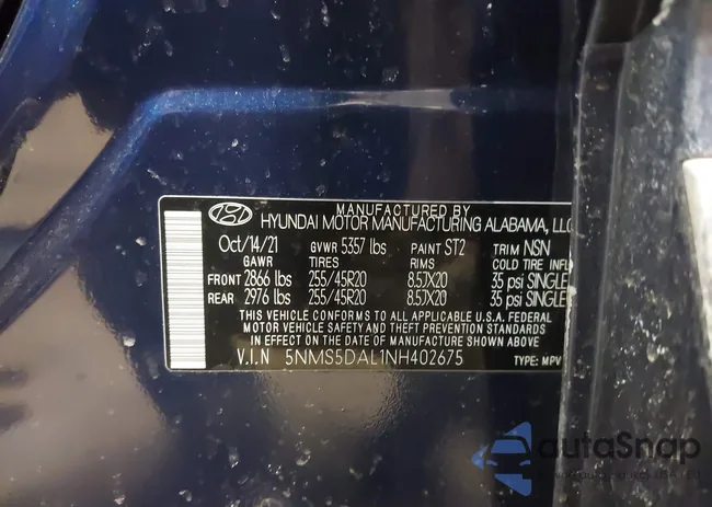 5NMS5DAL1NH402675: 44185963