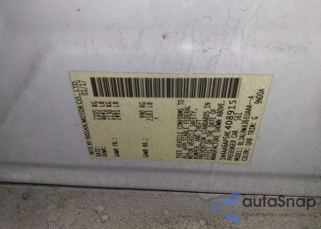 1N4AA6AP5HC408915: 44185972