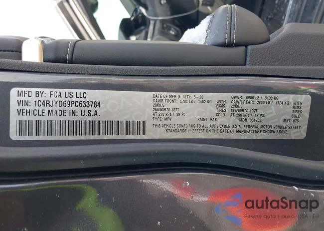 1C4RJYD69PC633784: 44185014