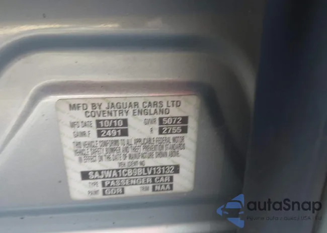 SAJWA1CB9BLV13132: 44185038