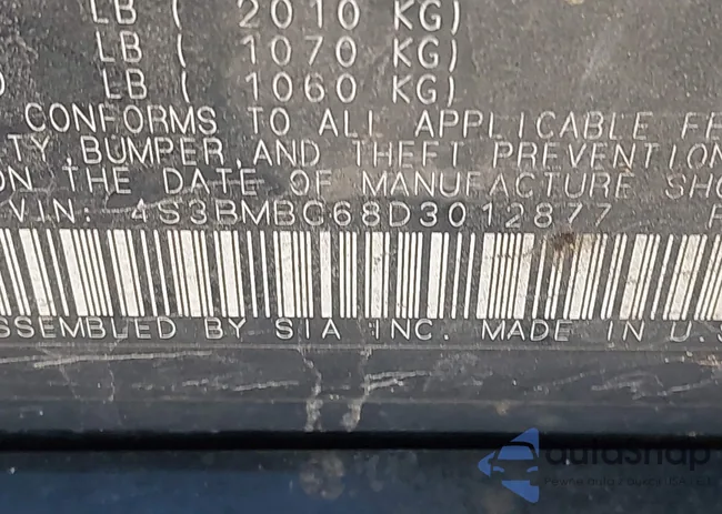 4S3BMBC68D3012877: 44185043