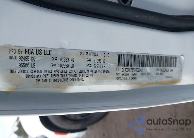 2C3CDXKT5FH932642: 44185150