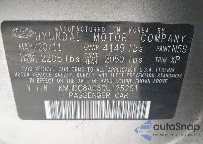 KMHDC8AE3BU125261: 44185177