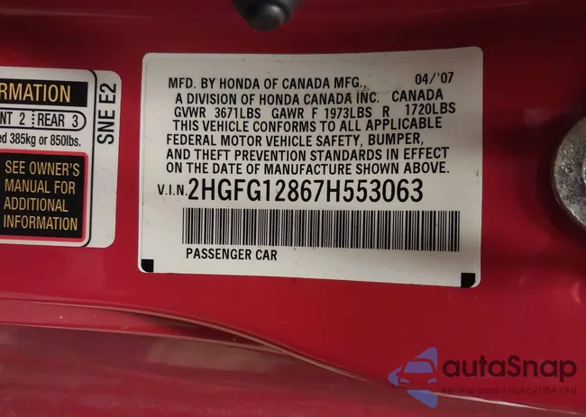 2HGFG12867H553063: 44185227