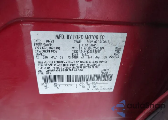 2FMPK4J95RBA44306: 44185405