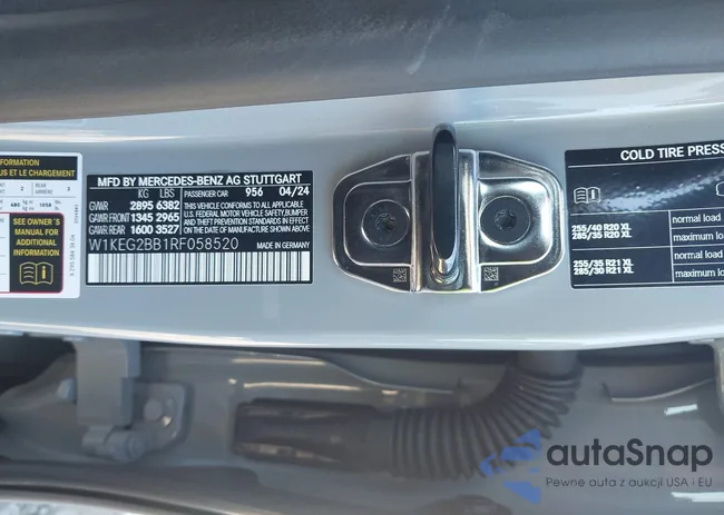 W1KEG2BB1RF058520: 44185407