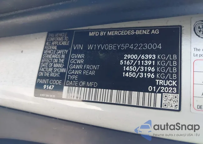 W1YV0BEY5P4223004: 44186457