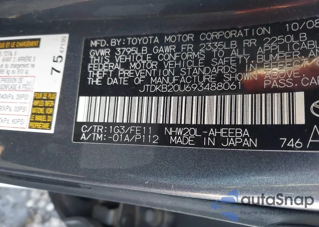 JTDKB20U693488061: 44186488