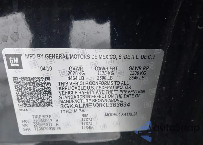 3GKALMEVXKL363634: 44186561