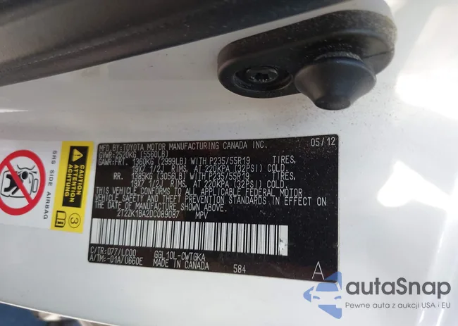 2T2ZK1BA2DC089087: 44186593