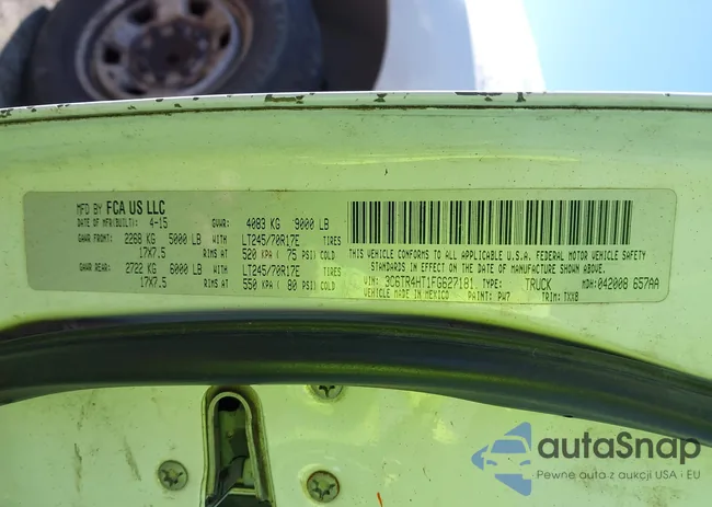 3C6TR4HT1FG627181: 44186798