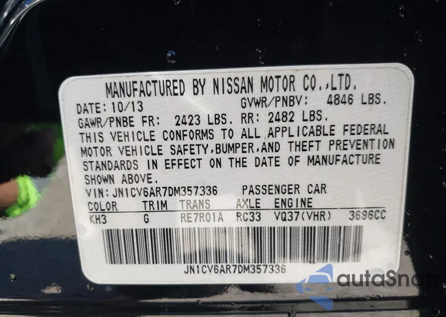 JN1CV6AR7DM357336: 44186821