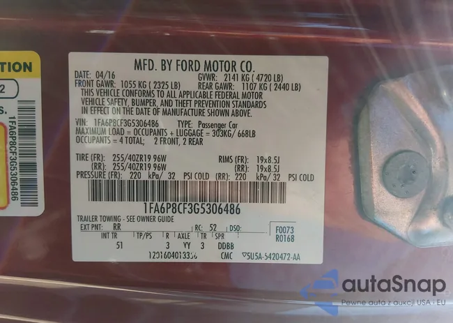 1FA6P8CF3G5306486: 44186924