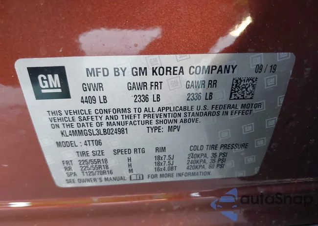 KL4MMGSL3LB024981: 44186133