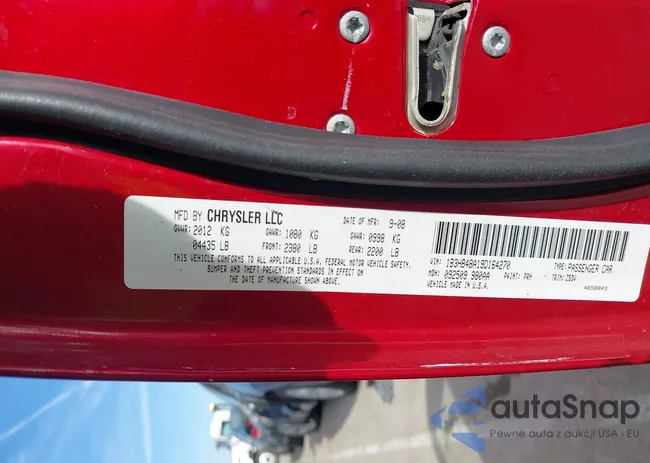 1B3HB48A19D164270: 44187712