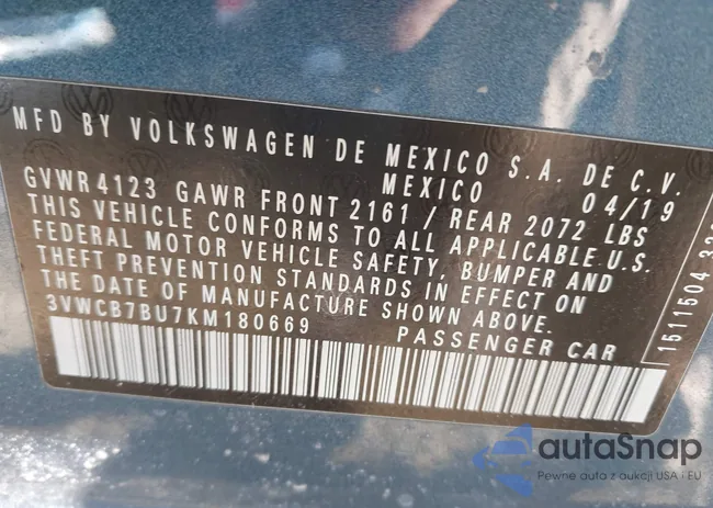 3VWCB7BU7KM180669: 44187794