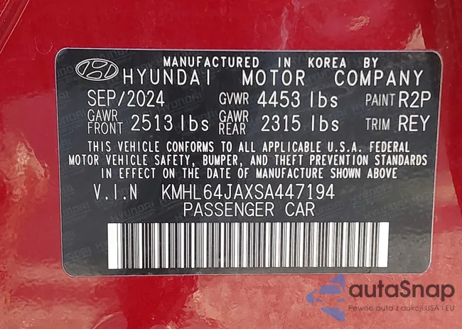 KMHL64JAXSA447194: 44187846