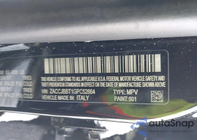 ZACCJBBT1GPC52664: 44187954