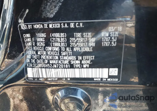 3CZRU6H52JM720181: 44187965