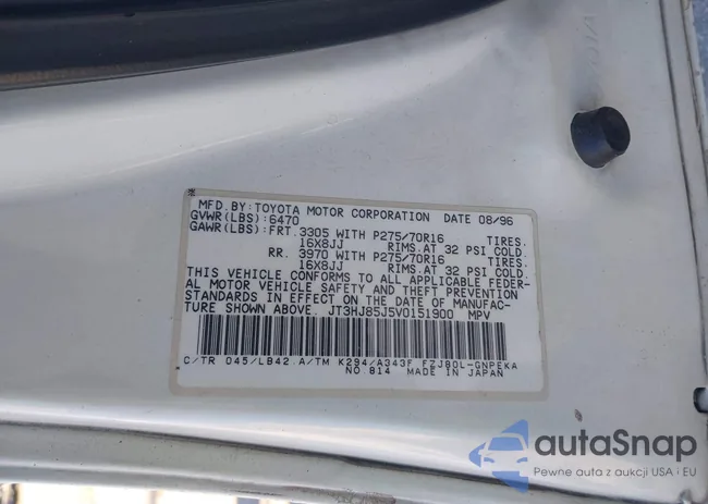 JT3HJ85J5V0151900: 44187983