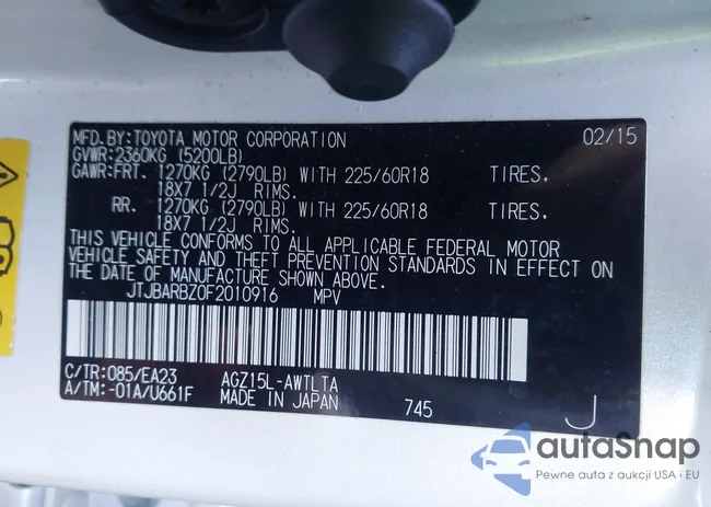 JTJBARBZ0F2010916: 44187035