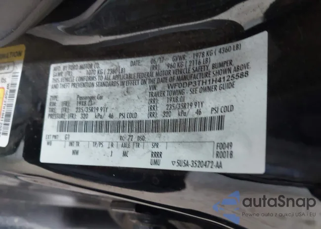 WF0DP3TH1H4125588: 44187116