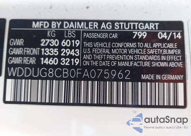 WDDUG8CB0FA075962: 44187166