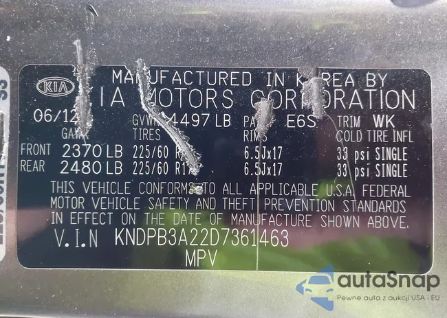 KNDPB3A22D7361463: 44187202