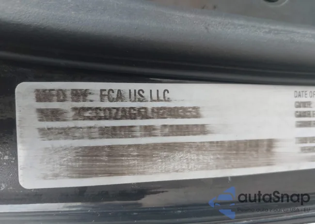 2C3CDZAG6LH240353: 44188587