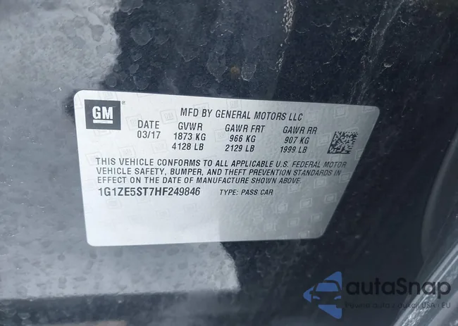 1G1ZE5ST7HF249846: 44188666