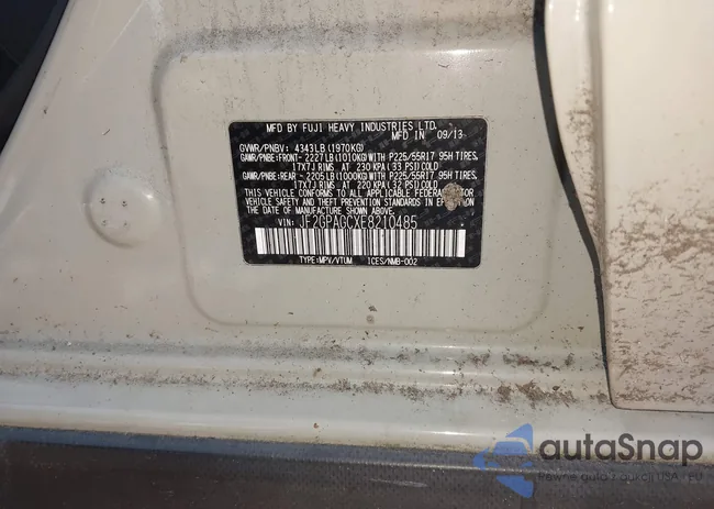 JF2GPAGCXE8210485: 44188676