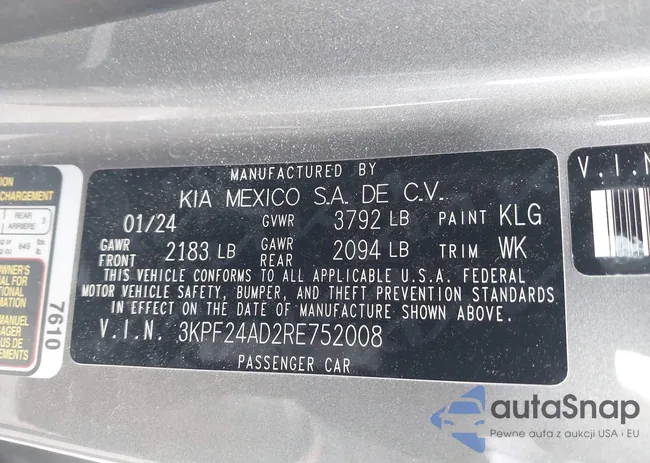 3KPF24AD2RE752008: 44188073