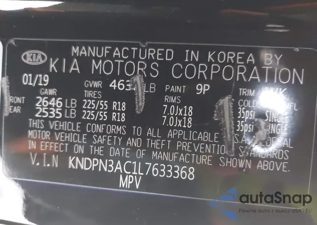 KNDPN3AC1L7633368: 44188184