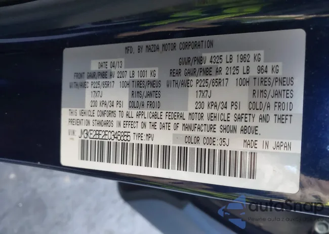 JM3KE2BE2E0346855: 44189482