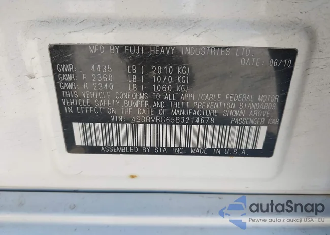 4S3BMBG65B3214678: 44189487