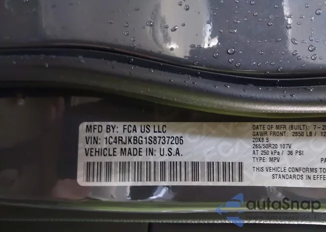 1C4RJKBG1S8737206: 44189524