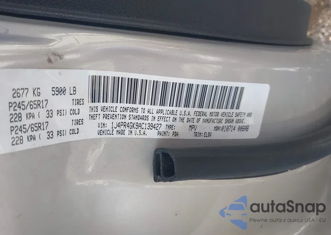 1J4PR4GK9AC139427: 44189587