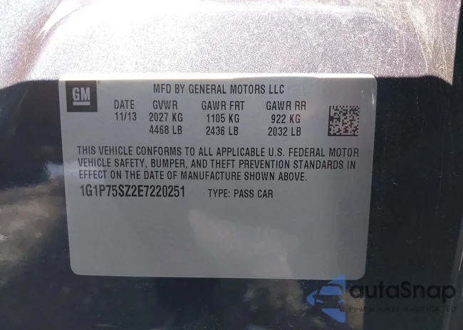 1G1P75SZ2E7220251: 44189686
