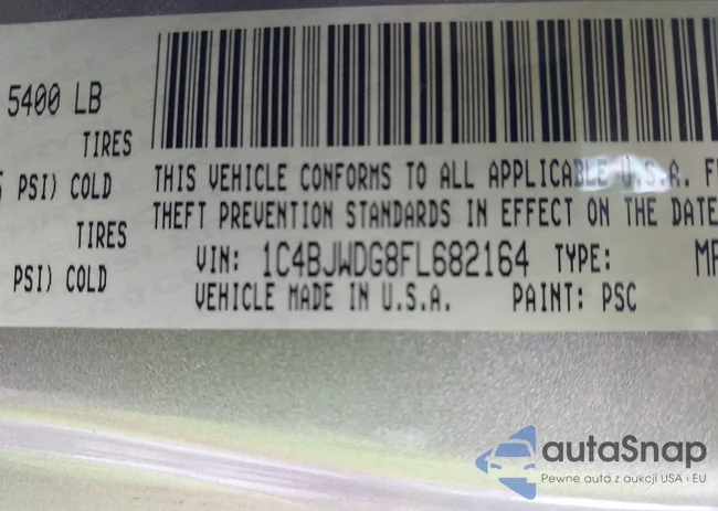 1C4BJWDG8FL682164: 44189914