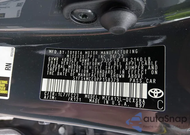 5YFS4MCE0PP158379: 44189990