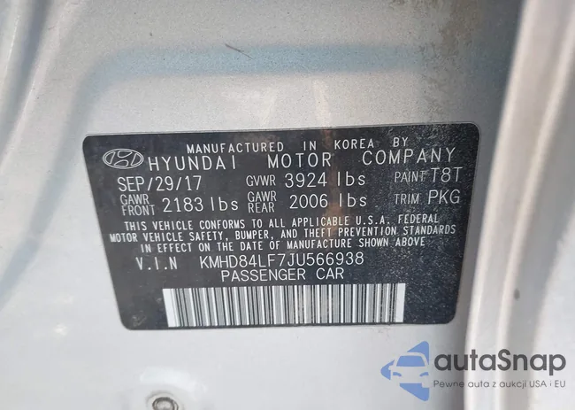 KMHD84LF7JU566938: 44189100