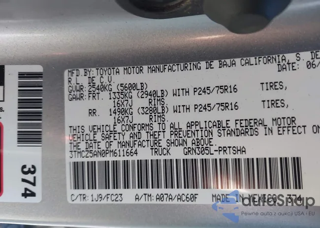 3TMCZ5AN0PM611664: 44189138