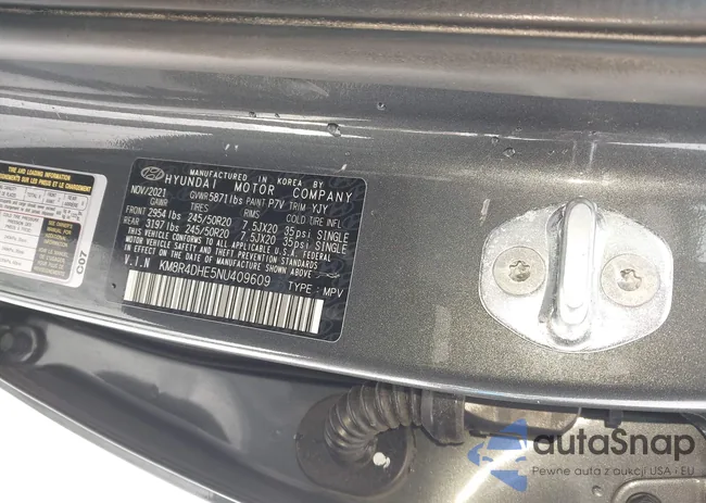 KM8R4DHE5NU409609: 44189140