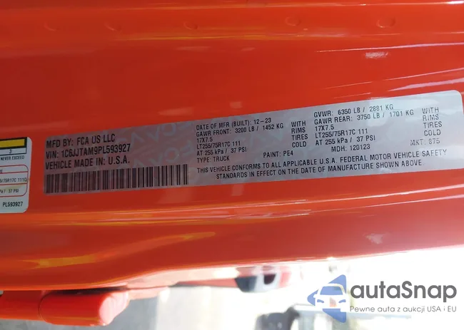 1C6JJTAM9PL593927: 44189171