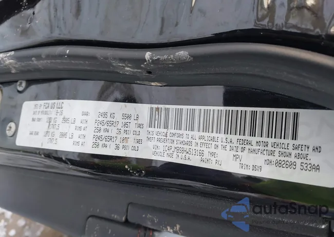 1C4PJMBS8HW513166: 44189203