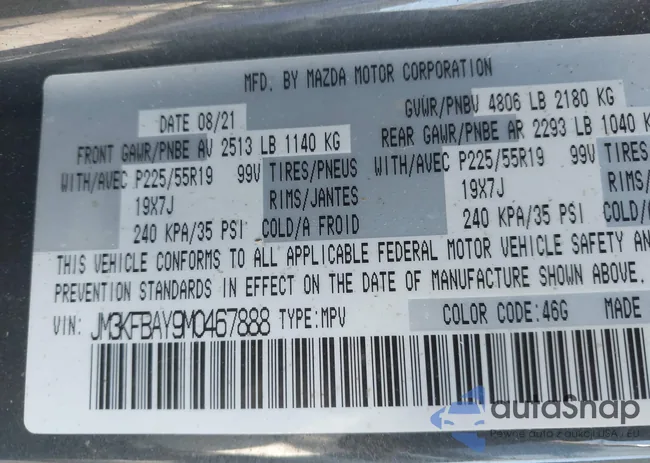 JM3KFBAY9M0467888: 44189322