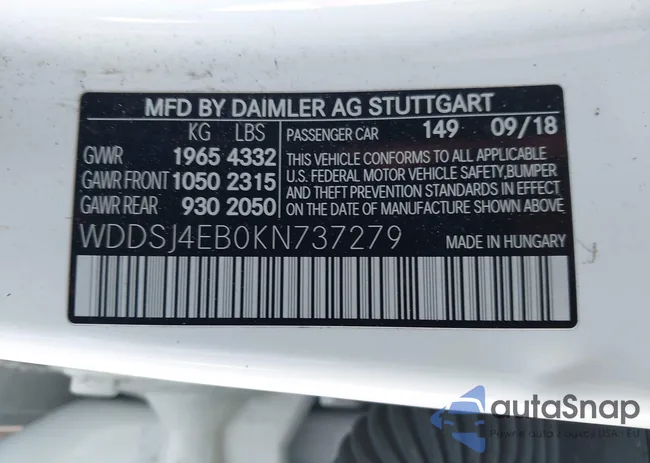 WDDSJ4EB0KN737279: 44190683